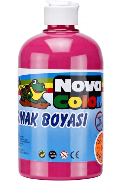 Nova Color N.color Parmak Boyasi 500 gr Pembe - Resim 2