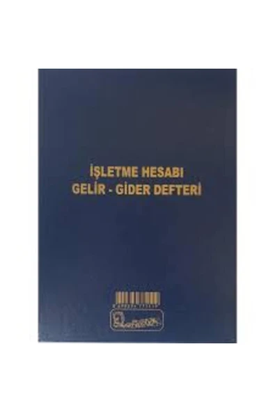 Kocaoluk İşletme Hesabı Gelir-gider Defteri - 1
