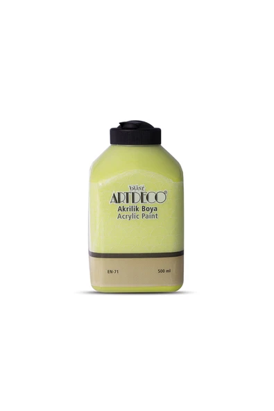 Artdeco Akrilik Boya 500ml Fıstık Yeşili 3659 ürün görseli 1