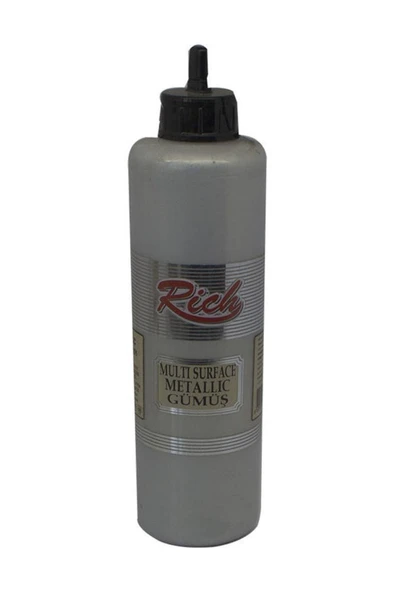 Rich Rıch Multi Metalik Akrilik Boya 03752 Gümüş 500 Cc ürün görseli 1