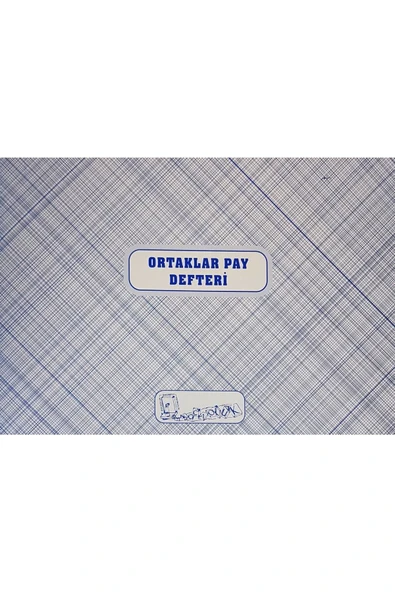 Kocaoluk Ortaklar Pay Defteri Karton Kapak ürün görseli 1