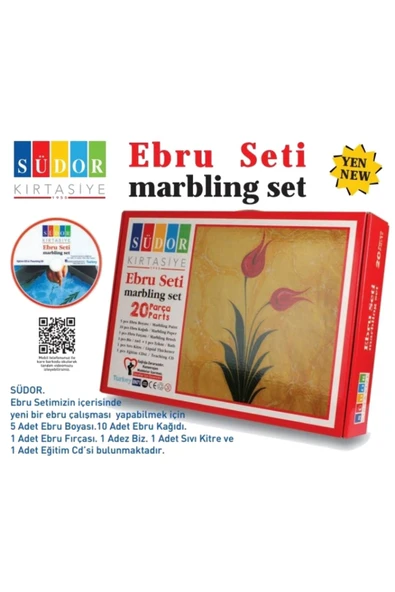 Südor Ebru Başlangıç Seti 20 Parça ürün görseli 1