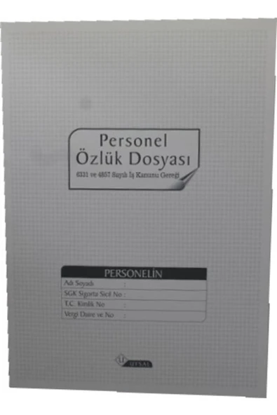 UYSAL Personel Özlük Dosyası - 1