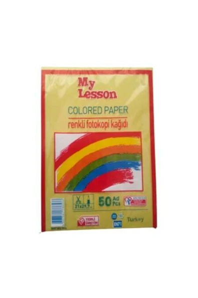 MY LITTLE My Lesson Renkli Fotokopi Kağıdı 30 Lu ürün görseli 1