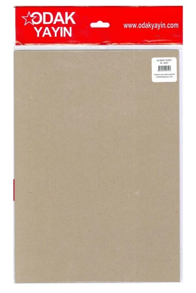 Odak Kraft Kağıdı A4 20li ürün görseli