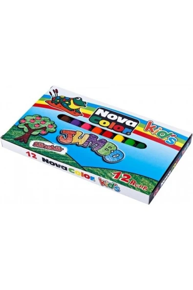Nova Color MUM BOYA JUMBO 12 Lİ ürün görseli 1