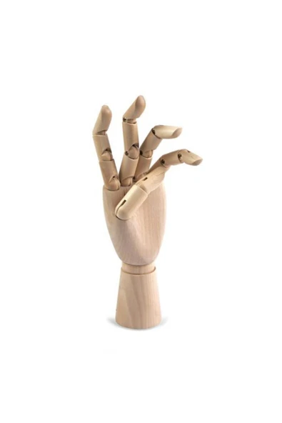 Südor Ahşap Erkek Sağ Model El 25cm ürün görseli 1