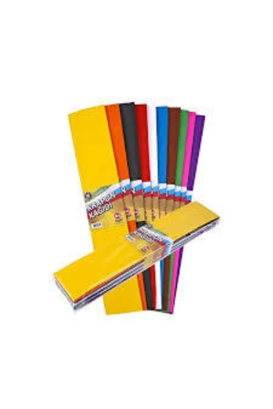 Red Apple Kk-10 Krapon Kağıdı 10 Renk 10'lu Paket ürün görseli 1