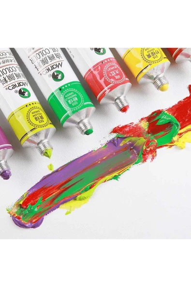 Monami Yağlı Boya Set - 12 Renk 5680390 - Resim 3