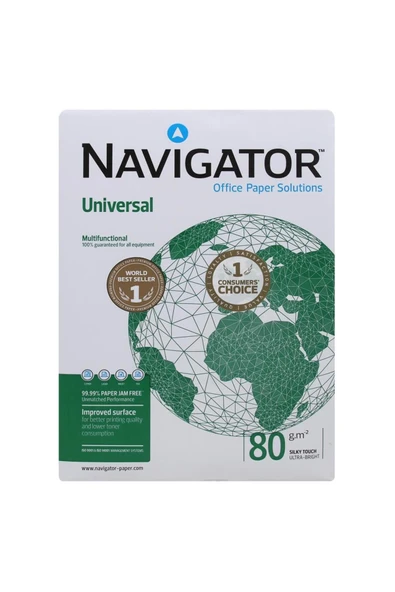 NAVİGATÖR Navigator A4 Fotokopi Kağıdı 80 G/m² 500 Yaprak X 5 Paket - 3