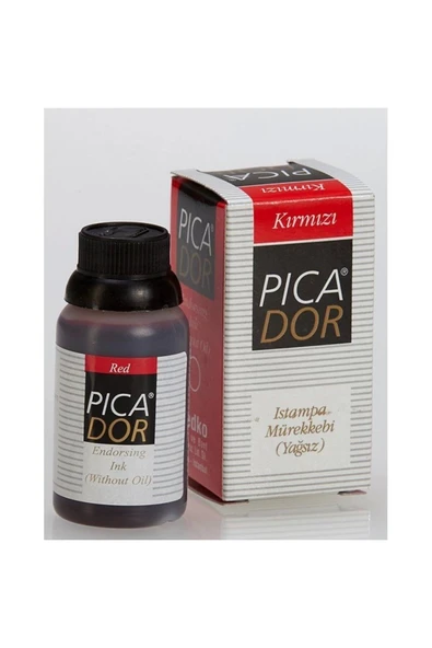 Picador Istampa Mürekkebi Kırmızı 30 Cc - 1