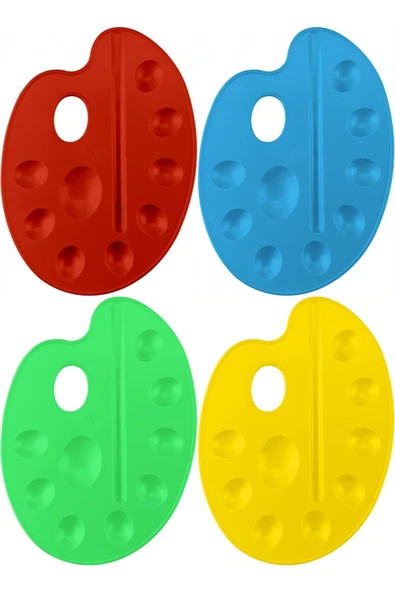 Brons Plastik Renkli Palet N:br-289 - 1
