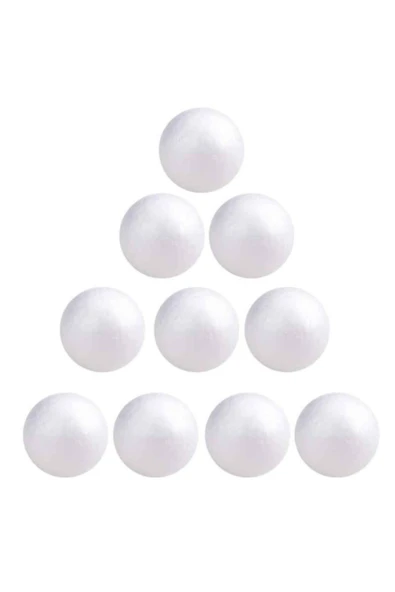 Vagon 6901 Strafor Köpük Top 3 Cm - 10'lu Paket ürün görseli 1