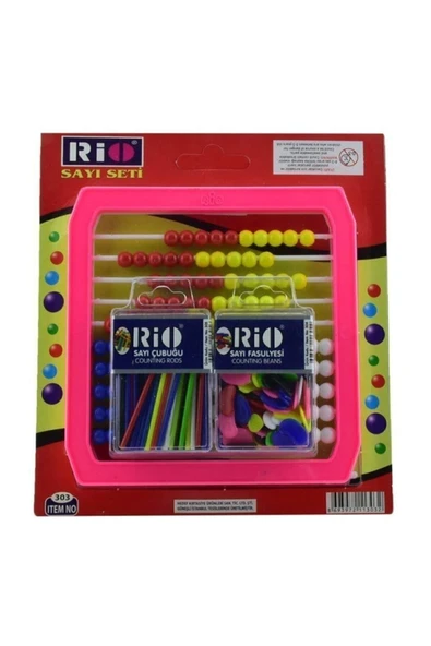 Rio Sayı Seti Abaküs-çubuk-fasulye 303 - 1