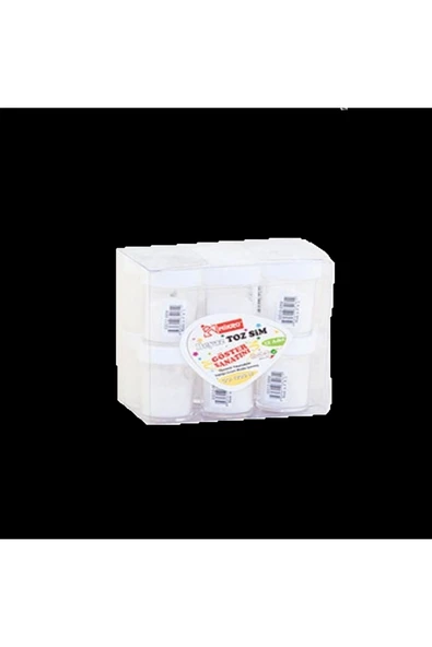 Mikro 1208-w Toz Sim Beyaz 12 Li (1 Paket 12 Tüp) Bsp ürün görseli 1