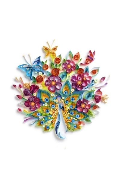 Bubu Bu-bu Quilling Kağıdı 0.7 X75 Cm - Resim 2