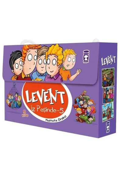 Timaş Çocuk Levent Iz Peşinde - 05 Set (5 KİTAP TAKIM) - 1