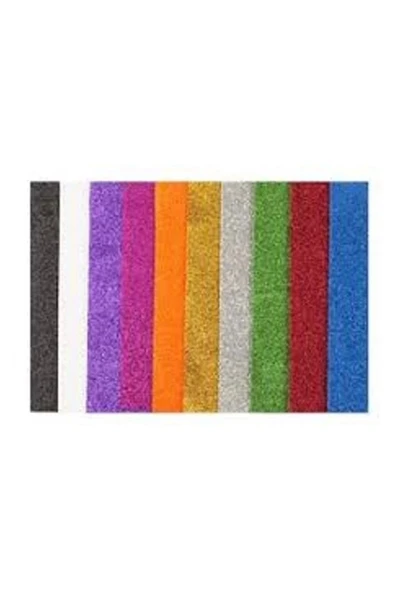 Viva Puti Puti Simli Yapışkanlı Eva Renkli 10lu Paket 50 X 70 Cm 1185 - 1