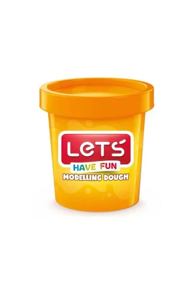 Lets TEK RENK OYUN HAMURU NEON TURUNCU 150 GR / L8 ürün görseli 1