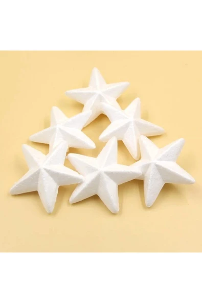 Vagon Köpük Yıldız 10cm 6 lı ürün görseli 1