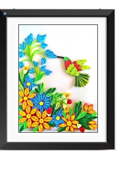 Elif İş Eğitimi Quilling Seti, Kağıt Katlama, Kıvırma Sanatı, Iş Eğitimi Seti Ince - 4