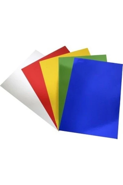 Paperart 50*70 Cm Metalik Fon Kartonu - Aynalı Fon Kartonu - Gold-altın-sarı - 250 gr 5 Adet - 2