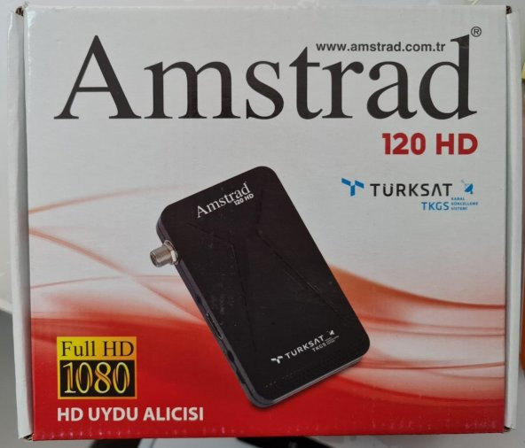 Amstrad 120HD Tkgs'li Full Hd Uydu Alıcısı
