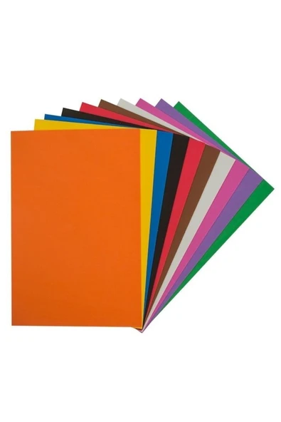 KRAF Kids Eva 20x30 Cm Karışık Renk 10'lu ürün görseli 1