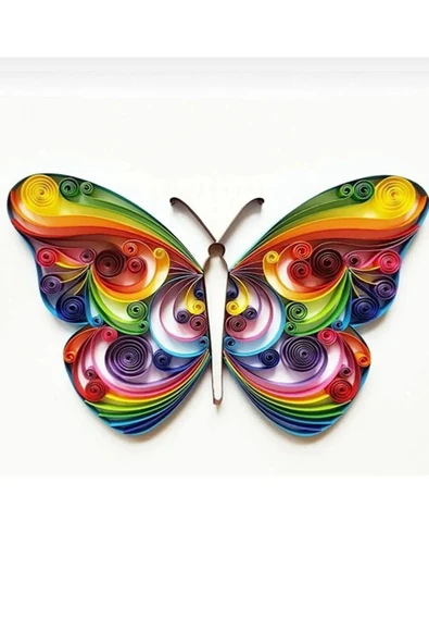 AYMAGNET İnce, Quiling Seti, Kıvırma Sanatı, Kağıt Katlama, Quilling (1 Adet) - 2