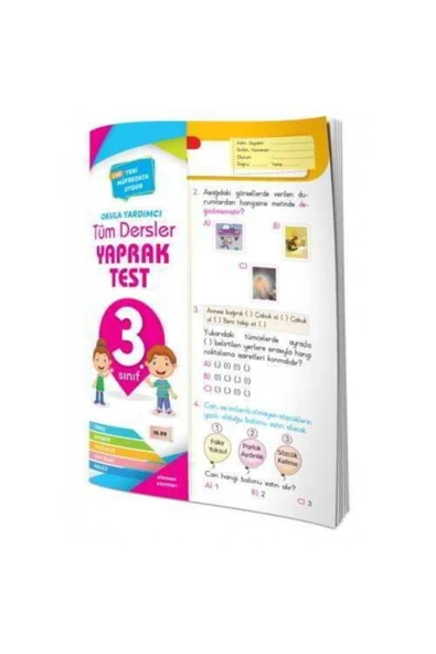 Element Yayınları 3. Sınıf Tüm Dersler Yaprak Test - 1