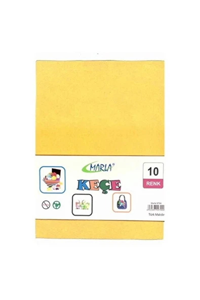 Marla A4 10 Renk Keçe ürün görseli 1