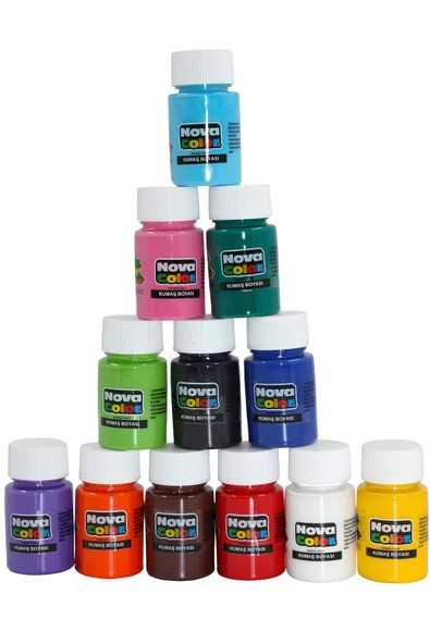 Nova Color 12'li Kumaş Boyası Nc-192 - Resim 2