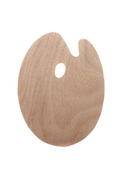 Brons Ahşap Resim Paleti (br-380) ürün görseli 1