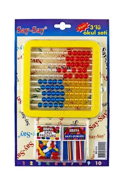Brons Say-say 3 Lü Okul Seti Br-214 ürün görseli 1
