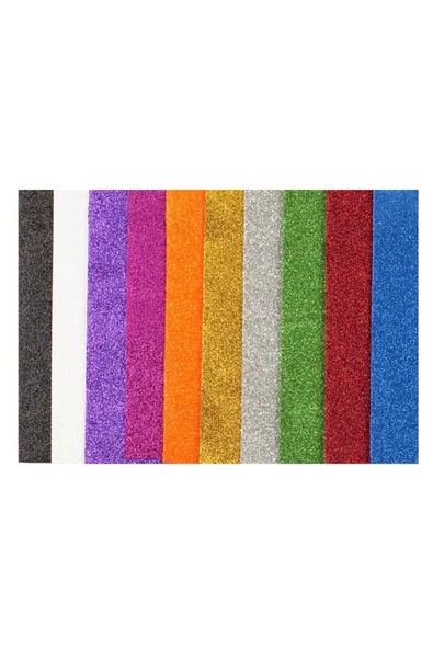 Bigpoint Simli Yapışkanlı Eva 35x50cm Karışık 10 Renk ürün görseli 1