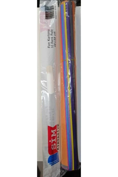 SİM Ezg - Fon Kartonu 10 Renk 48*68 ürün görseli 1