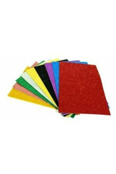 Bafix Simli Eva 50x70 Cm Yapışkanlı Adhesive 10 Lu (1 PAKET 10 ADET) - 1