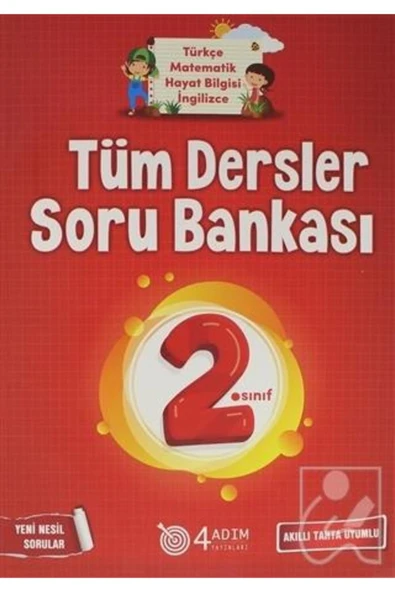 4 Adım Yayınları 2. Sınıf Tüm Dersler Soru Bankası - 2