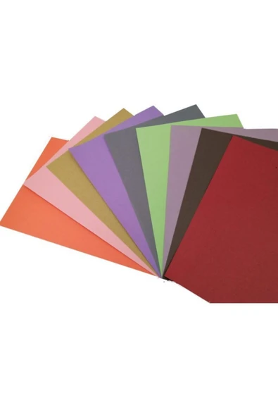 SİM 24x34 10 Renk Fon Kartonu 1 Paket - 2