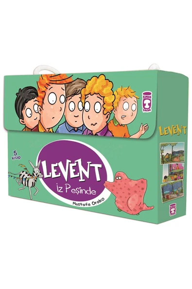 Timaş Çocuk Levent Iz Peşinde - 01 Set (5 KİTAP TAKIM) - 1