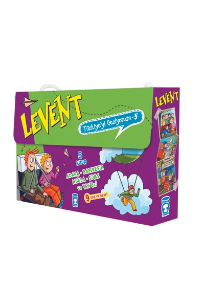 Timaş Çocuk Levent Türkiye'yi Geziyorum 5 Set (5 KİTAP) ürün görseli 1