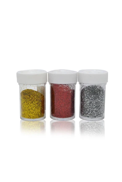 Masis Altın - Gümüş - Kırmızı Tuzluk Sim 3 Lü Set - 1