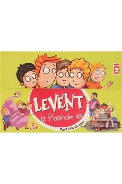 Timaş Çocuk Levent Iz Peşinde 6 (5 Kitap Takım) ürün görseli 1
