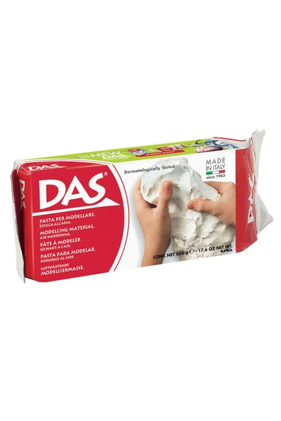Das 500gr Seramik Hamuru Beyaz 1 adet ürün görseli 1