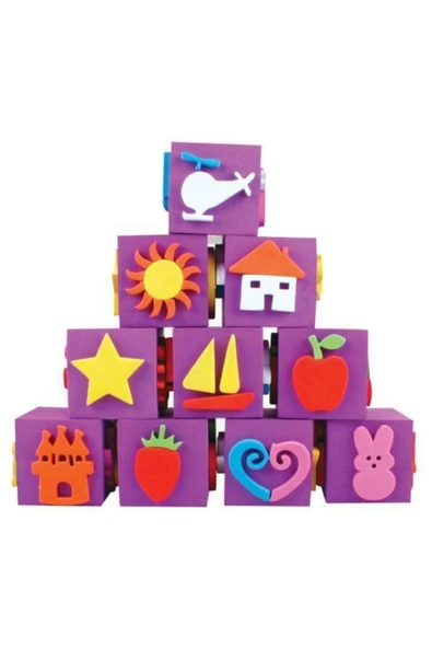 Südor Sünger Baskı Eva Küp Sv03 - 12'li Paket ürün görseli 1