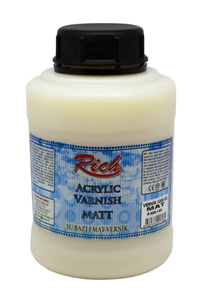 Rich Su Bazlı Vernik Mat (matt Acrylic Varnish) 1250 cc. ürün görseli 1