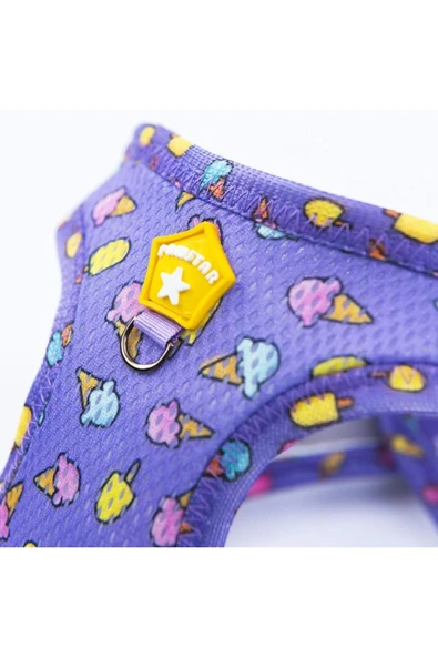 Pawstar Ice Cream Air-mesh Göğüs Tasması Kedi Köpek Göğüs Tasması - Resim 4