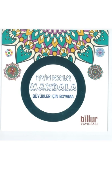 Arma Billur Yayınları Harika Desenler Mandala - 1