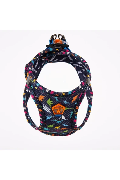 Pawstar Dino Air-mesh Göğüs Tasması Kedi Köpek Göğüs Tasması - 2