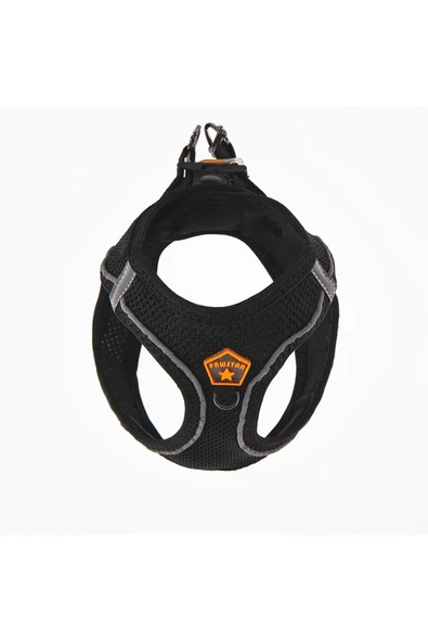 Pawstar Siyah Air-mesh Göğüs Tasması Kedi Köpek Göğüs Tasması - Resim 2